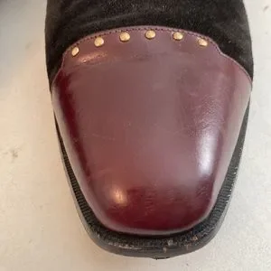 Carlo do Nuzzo black- burgundy leather shoes Carlo di Nuzzo | Shoes | Carlo Do Nuzzo Black Burgundy  main image 4
